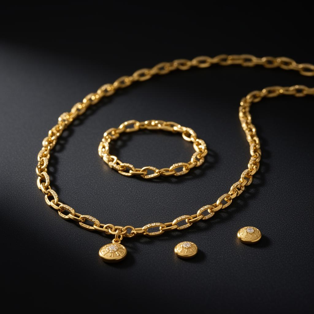 Correntes, Pingentes e Pulseiras Femininas